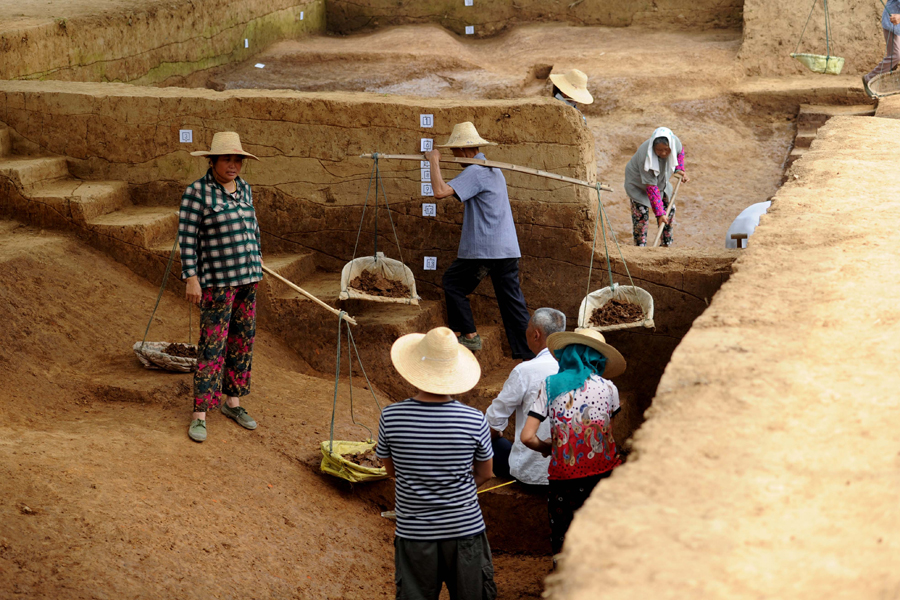 首页 图片 新闻栏目安徽省凌家滩遗址考古最近取得又一重大成果,考古