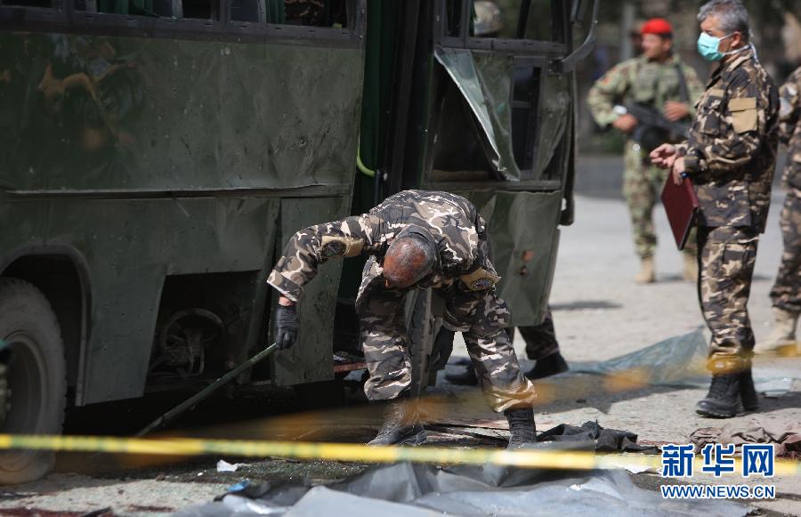 阿富汗喀布爾遭自殺式襲擊導致5名士兵喪生