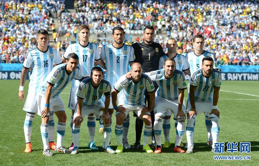 八分之一决赛:阿根廷队1:0瑞士队