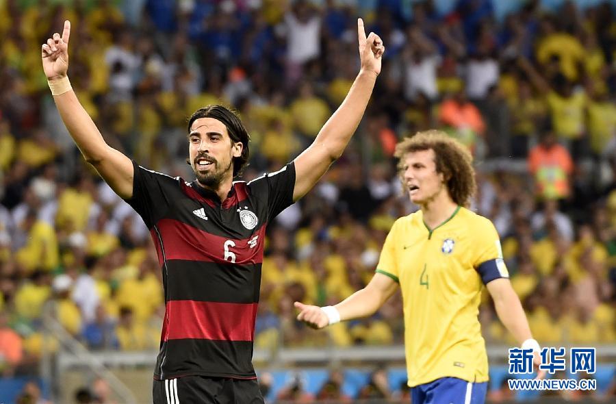 （世界盃·進球時刻）（5）足球——赫迪拉為德國隊攻入第五球