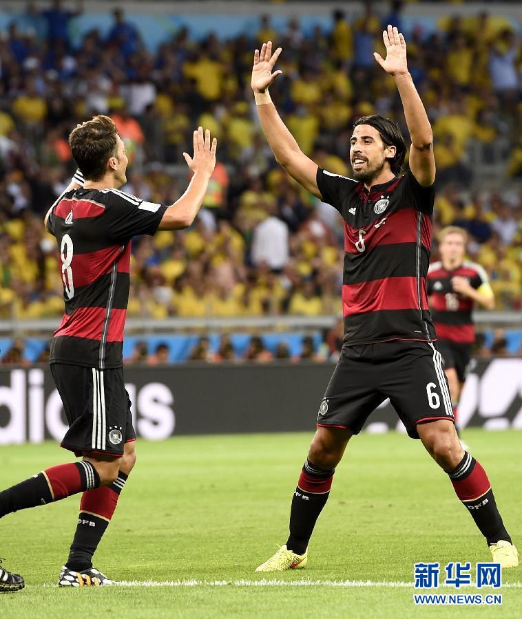 （世界盃·進球時刻）（3）足球——赫迪拉為德國隊攻入第五球