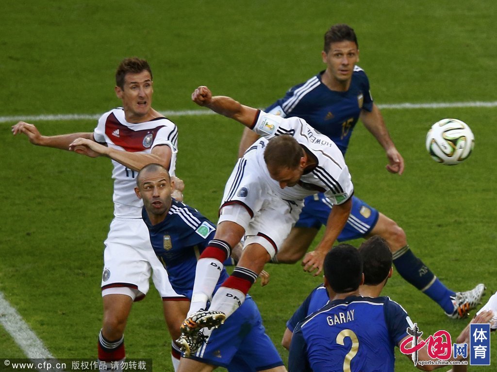 高清:巴西世界杯决赛 德国vs阿根廷