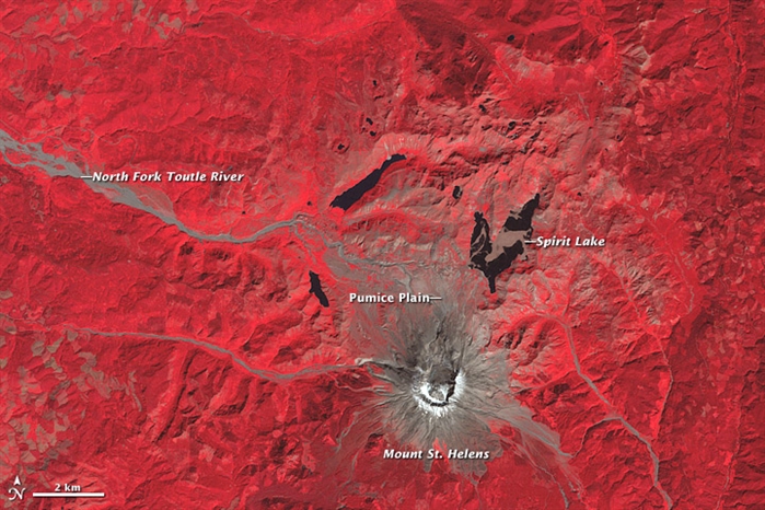 美科学家拟用地震学方法探测圣海伦斯火山活动机理