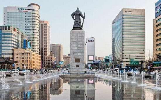 朝鲜平壤和韩国首尔 真实照片对比看差距(图)_