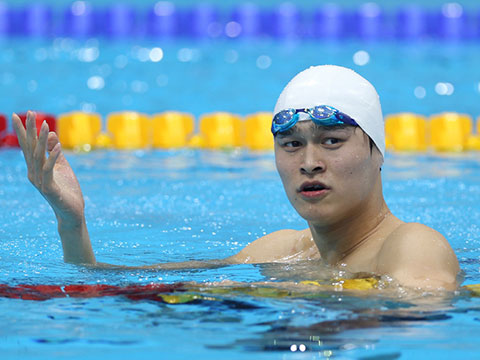 孙杨变身游泳教练 跟奥运冠军一起学自由泳
