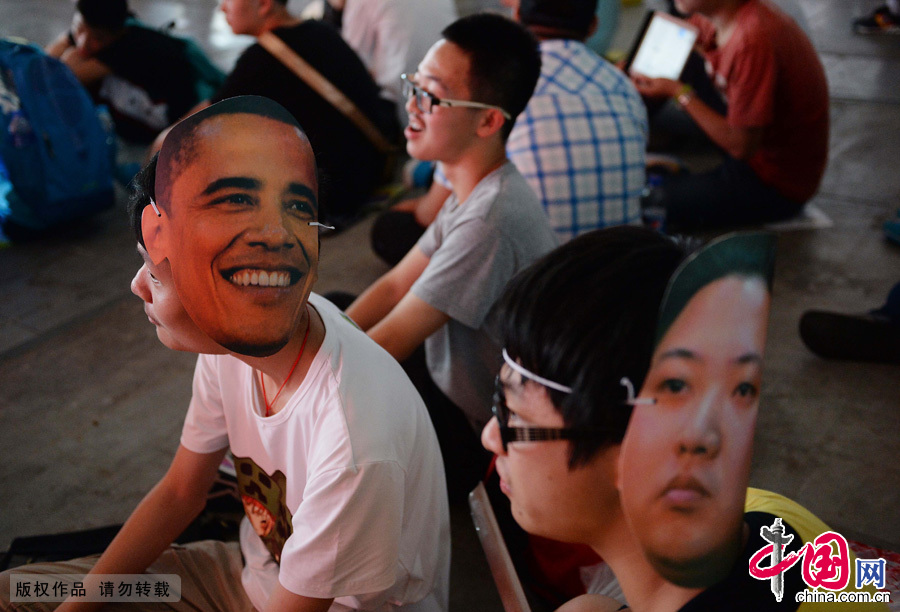 7月31日，漫迷們在中國國際數位互動娛樂展覽會上參觀。