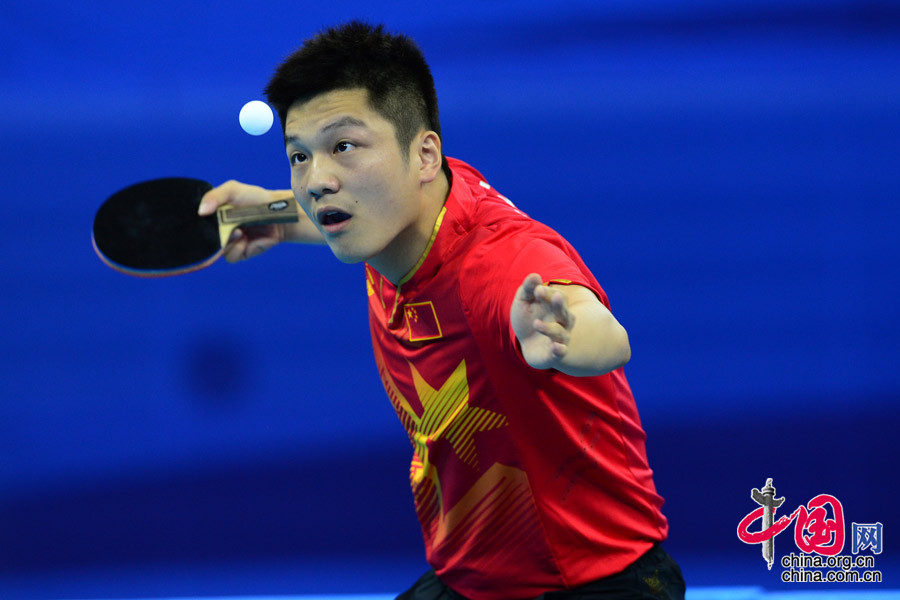 乒乓球--中国选手樊振东获男单冠军[组图]_图片中国_中国网