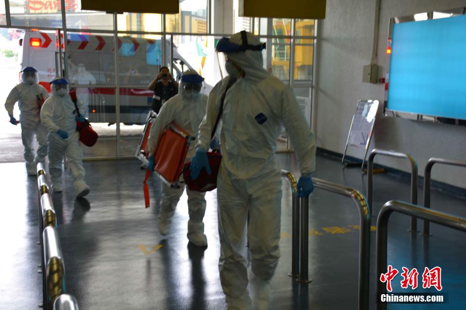 澳门举行埃博拉病毒病应急演习