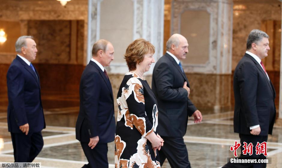 俄罗斯与乌克兰总统举行双边会谈