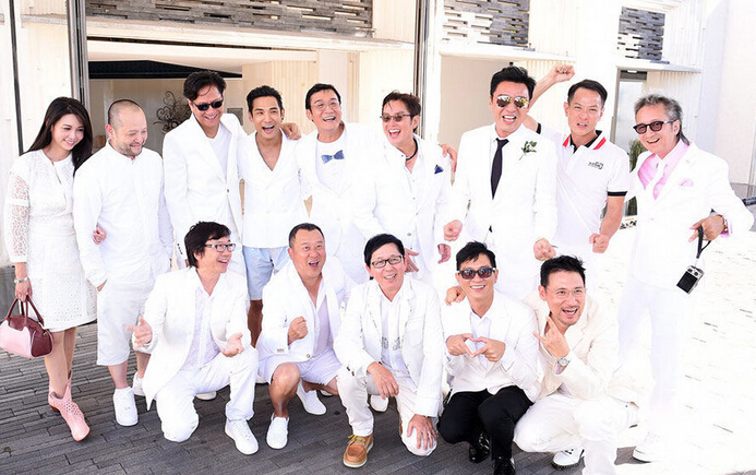 61岁钟镇涛大婚 史上最强伴郎团助阵 