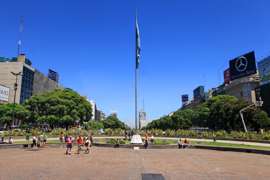 共和国广场，是布宜诺斯艾利斯的中心