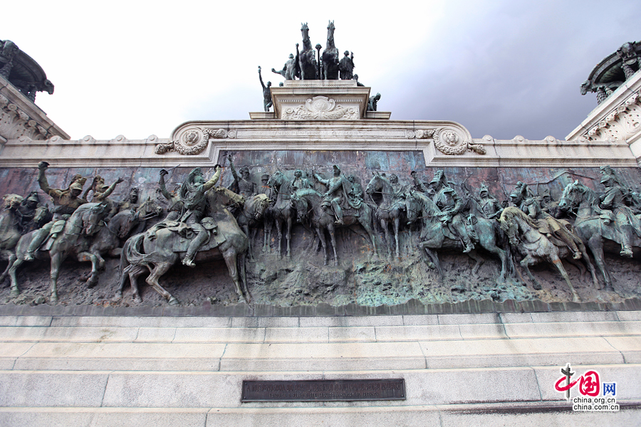 大型青铜浮雕,佩德罗一世,宣布独立