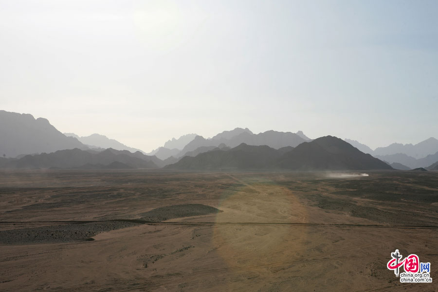 一望无垠的沙漠