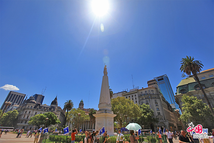 五月广场始建于1580年布宜诺斯艾利斯建市之时