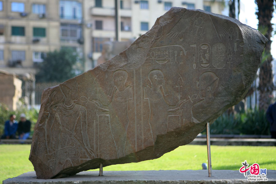 埃及侧面画浮雕
