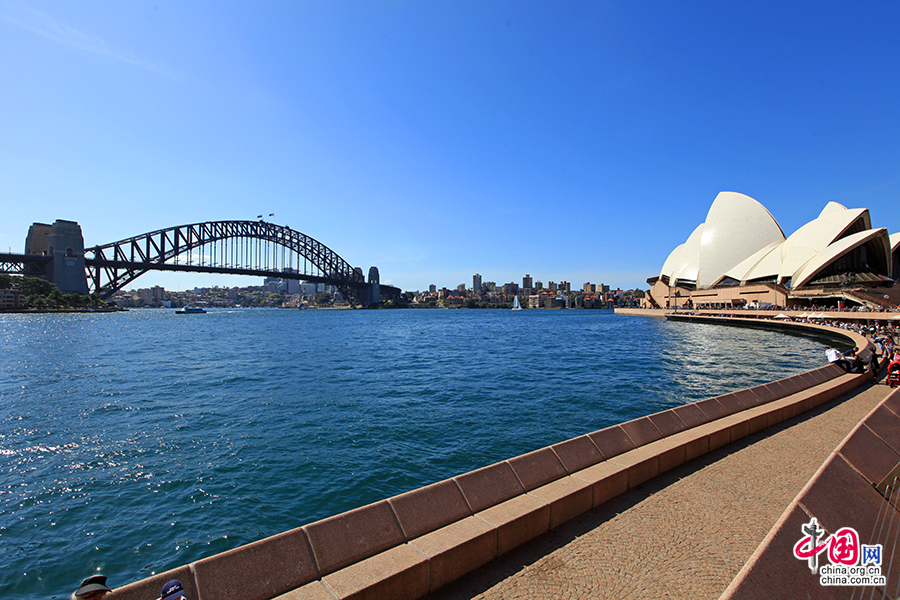 雪梨海港大橋與雪梨歌劇院相守相望