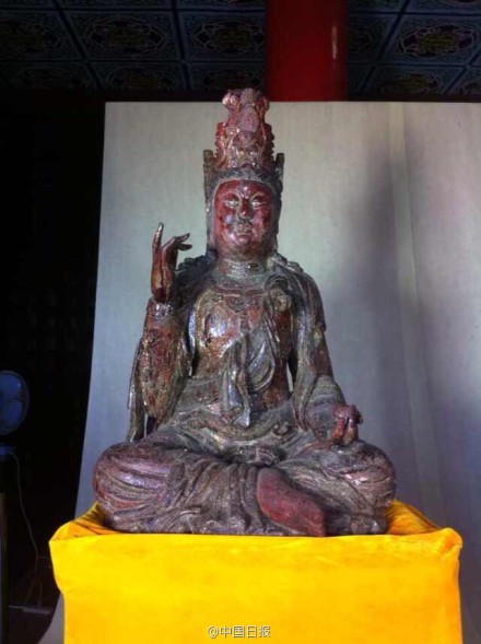 五尊流失东南亚观音菩萨雕像从泰国运回国内（组图）