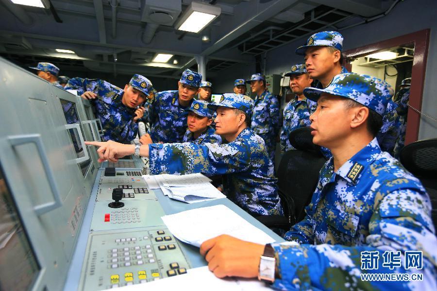 海軍東海艦隊組織複雜水聲環境下戰雷實射演練