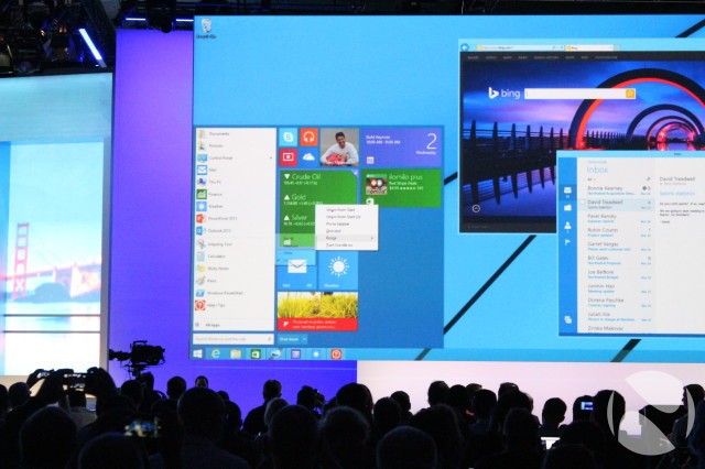 微软周二将正式展示Windows 9：或仅为预览版