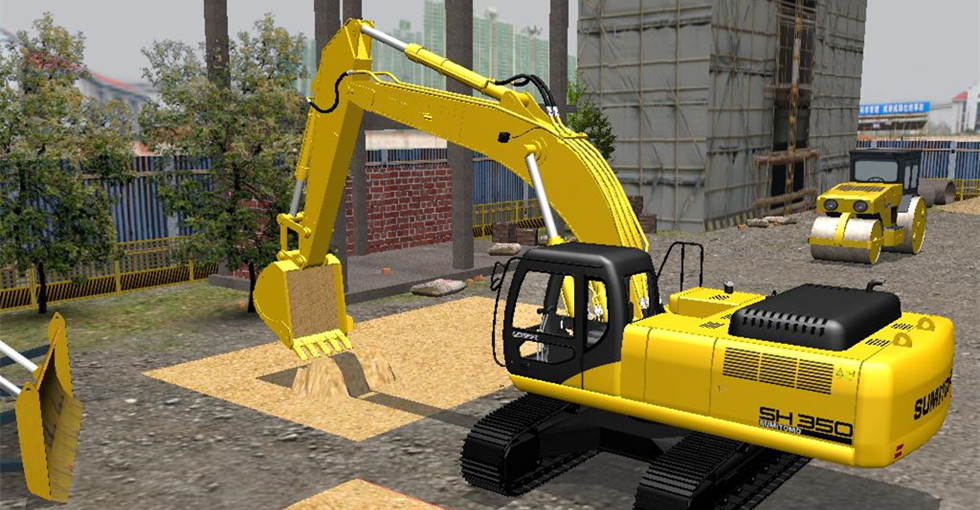 挖掘机模拟游戏Excavator Simulator Mania:不用