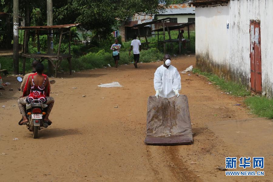 埃博拉肆虐利比里亚
