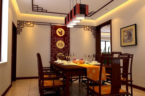 10款中式风格餐厅 古典韵味造就沉稳空间