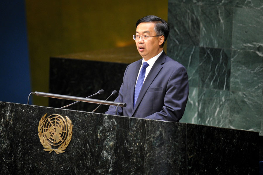 中国代表呼吁国际社会携手应对埃博拉疫情[组图]