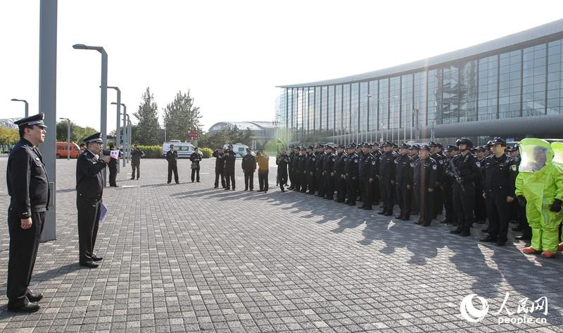 北京市举行反恐演习确保APEC会议绝对安全