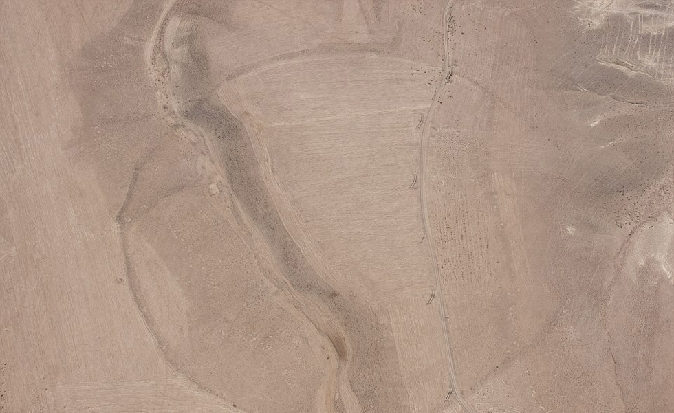 航拍圖曝光約旦神秘巨石圈 最大直徑近500米[組圖]