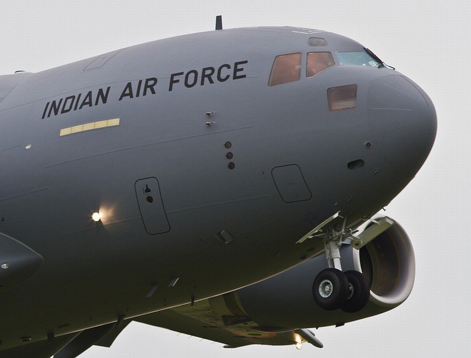 印度空军第五架C-17运输机到货[组图]
