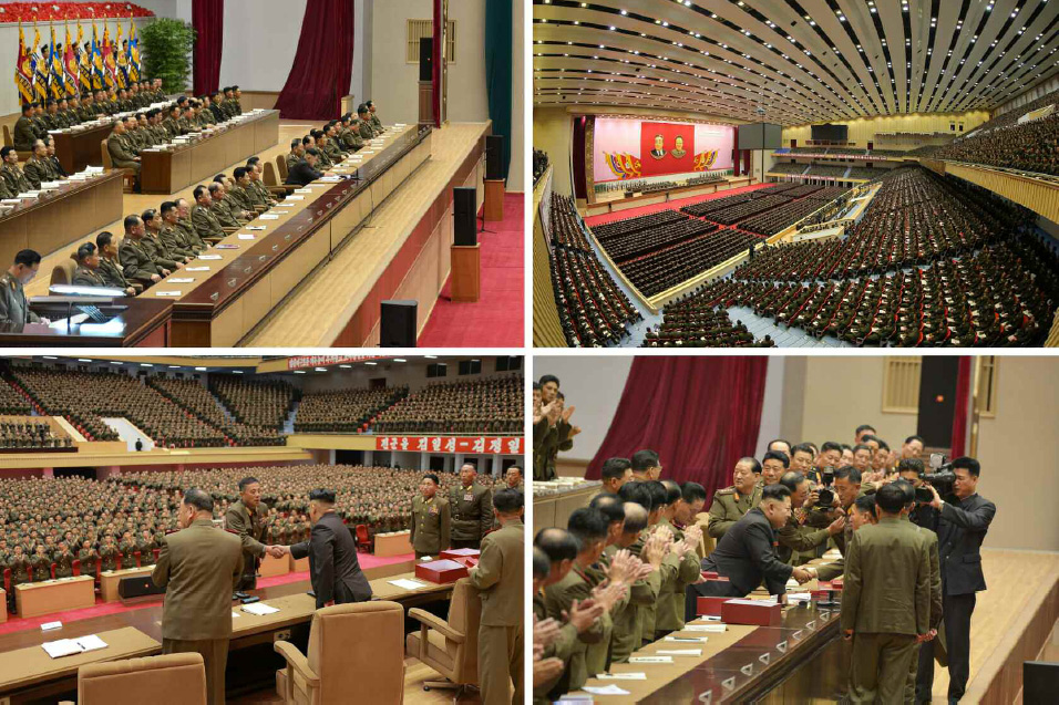 金正恩出席朝鮮大隊長及大隊政治指導員大會[組圖]