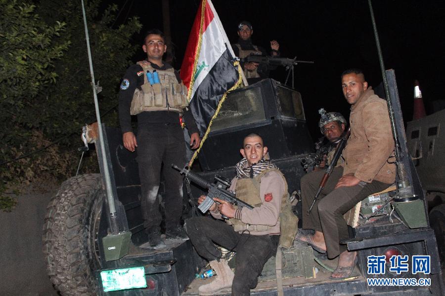 伊拉克軍隊與“伊斯蘭國”武裝分子激戰北部重鎮