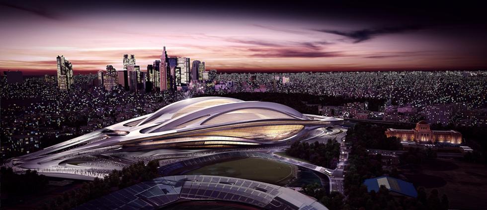 东京奥运主场馆像乌龟 设计遭日本民众吐槽