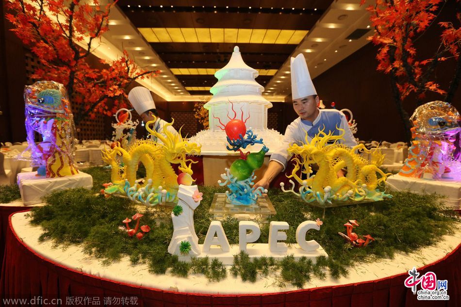 APEC峰會：國家會議中心籌備萬人用餐