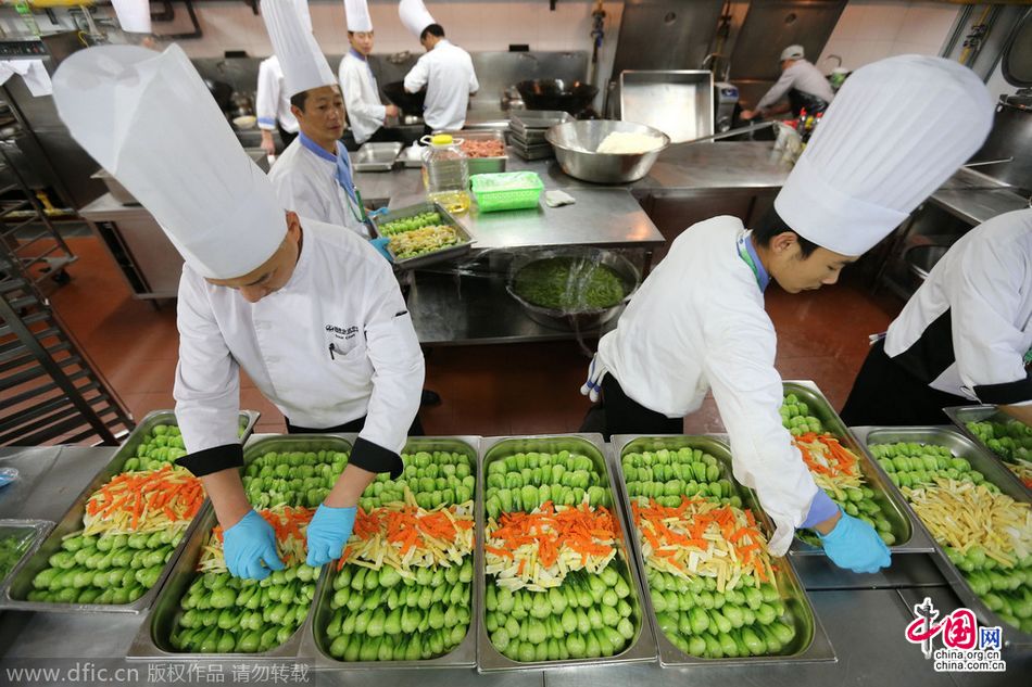 APEC峰会：国家会议中心筹备万人用餐