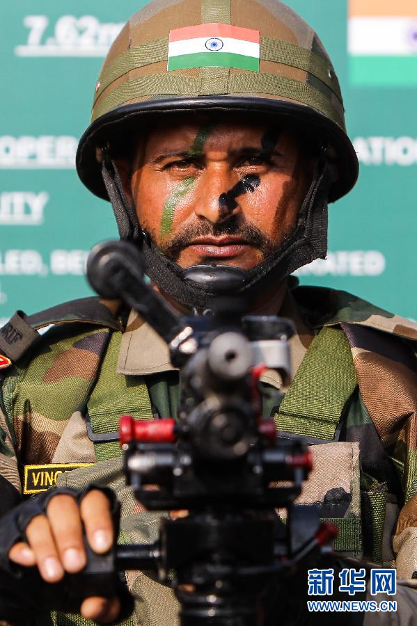 “攜手—2014”中國印度陸軍反恐聯合訓練開訓