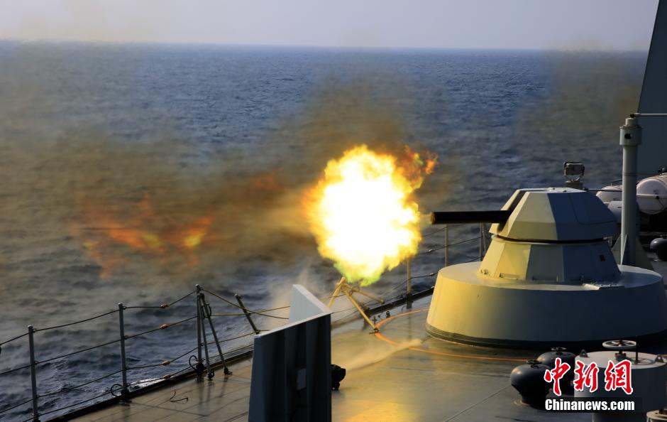 海軍護航編隊組織遠海實戰化攻防演練