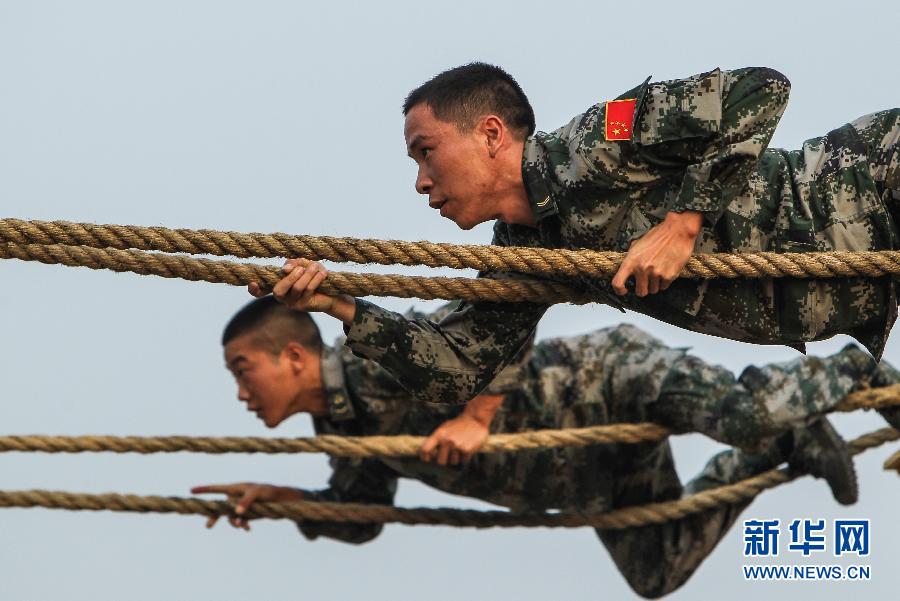 直擊“攜手—2014”中國印度陸軍反恐聯合訓練[組圖]