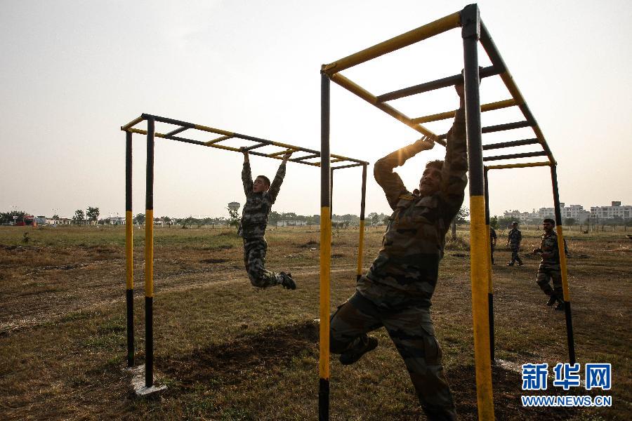 直击“携手—2014”中国印度陆军反恐联合训练[组图]