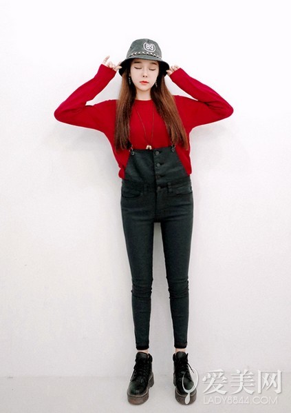 一条背带裤N种搭 懒人出街so easy