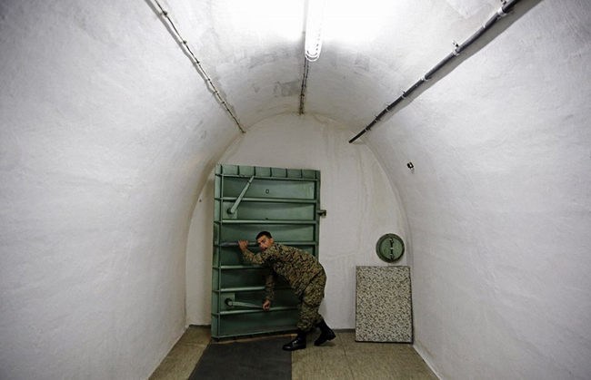 前南斯拉夫防核地堡曝光 可供350人生活半年