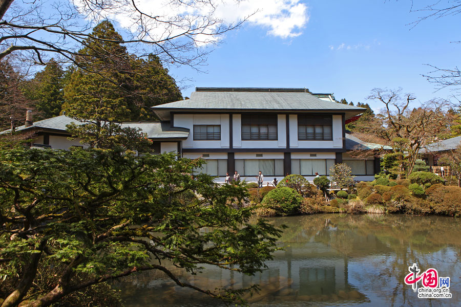 逍遥园以水为中央，庭院雅致