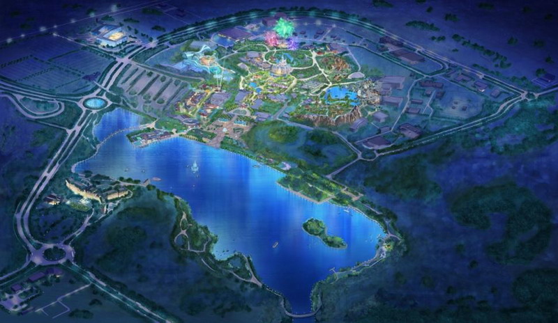 上海迪士尼乐园设计图曝光 充满魔幻色彩