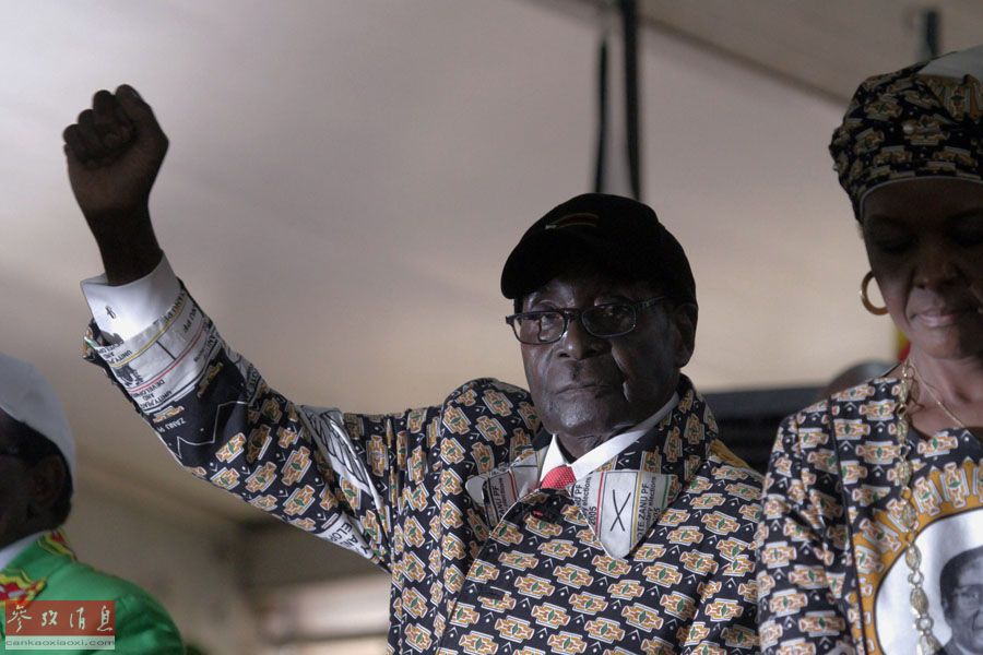 津巴布韦90岁总统宣布参加2018年大选