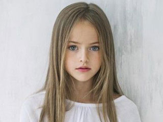 俄罗斯9岁超模被誉为全球最美少女