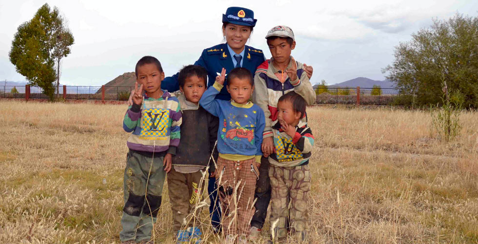 “春蕾女童”玉卓玛长大了