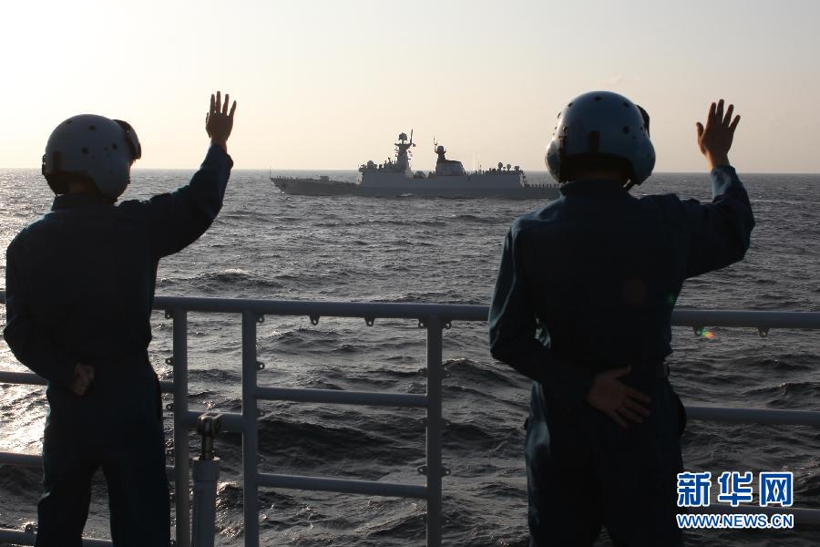 中國海軍第十八批護航編隊開始訪歐之旅[組圖]