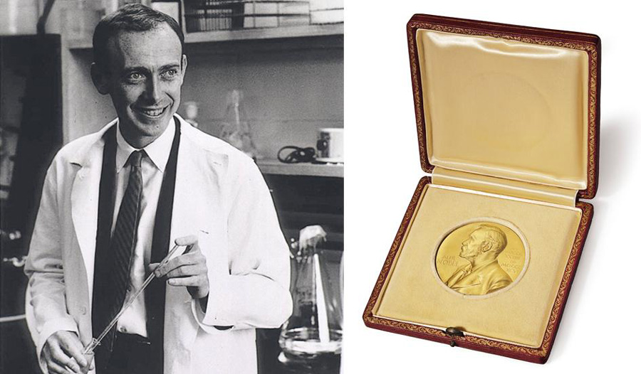 “DNA之父”諾貝爾獎章拍賣 成交價475萬美元