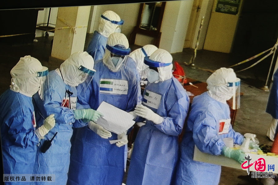 我援塞埃博拉留观中心职能转型 已收治5名确诊患者[组图]