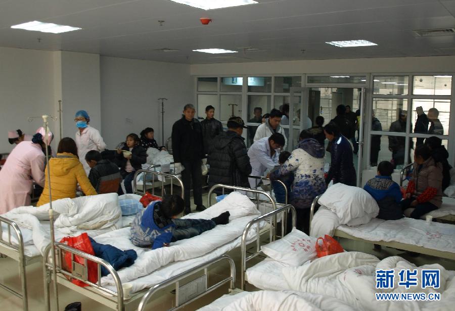 #（社會）（1）江西彭澤發生疑似食物中毒事件 38名小學生住院
